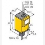 HJG圖爾克激光傳感器，NI20U-EM30-VN4X