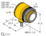 TURCK圖爾克RU100-T30-LU26X3傳感器的作用