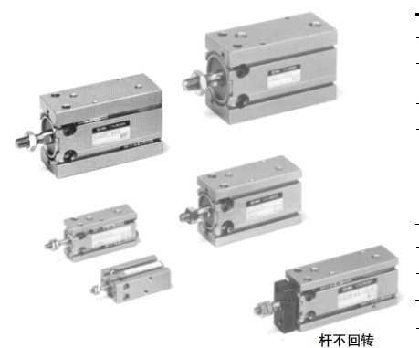 介質(zhì)說明自由安裝型氣缸SMC，MGPM16-20Z