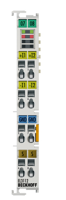 BECKHOFF/倍福輸出端子模塊IE4112，使用電壓
